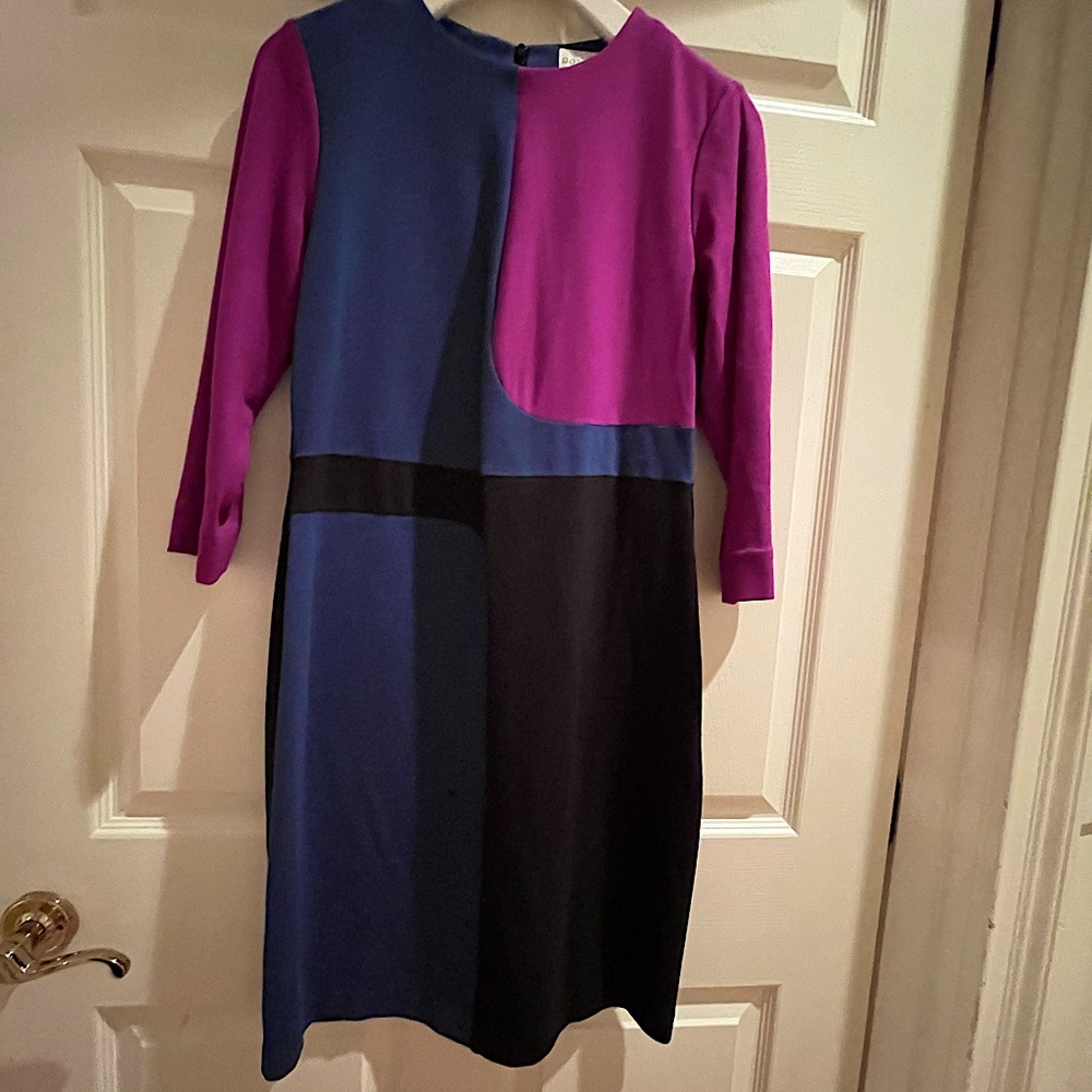 Donna Lancaster block color dress